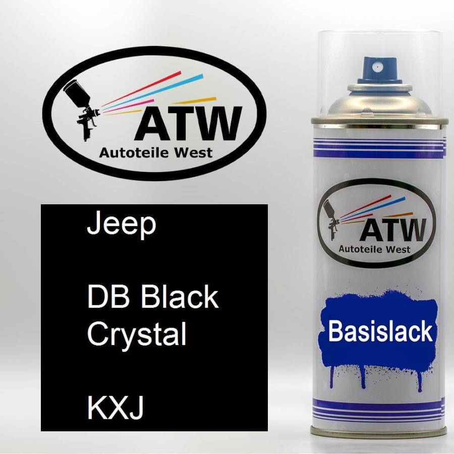 Jeep, DB Black Crystal, KXJ: 400ml Sprühdose, von ATW Autoteile West.